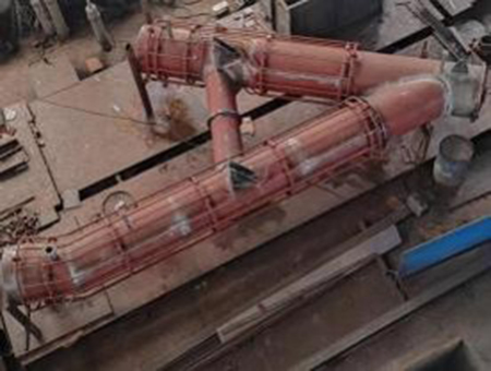 Piping for Japanese steel