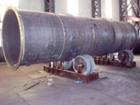 Duct piping of Japanese steel